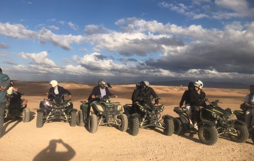 2-Hour Quad Ride, 1-Hour Camel Ride & Dinner Show in Agafay Desert