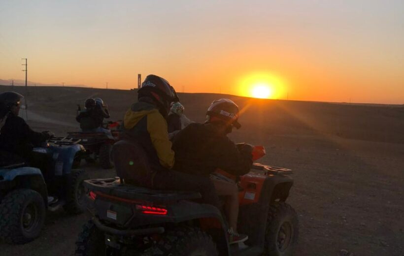 Quad Ride, Camel Trek & Dinner Show in the Agafay Desert