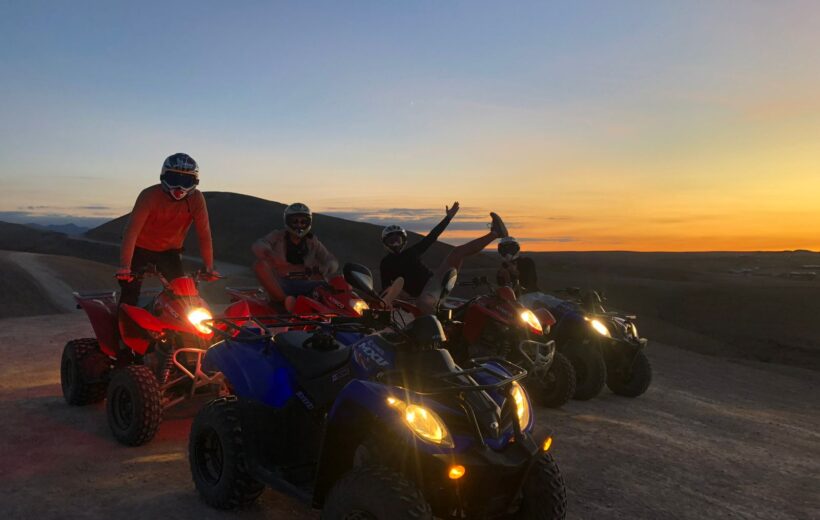 Quad Ride & Dinner Show in the Agafay Desert